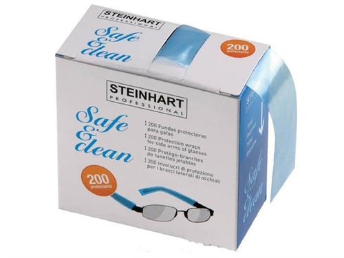 Funda Protectora Desechable de Plástico para Gafas (100 pares) Steinhart