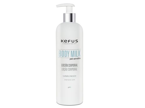 Loción Corporal (Body Milk) de Cuidado Intensivo 500 ml. Kefus