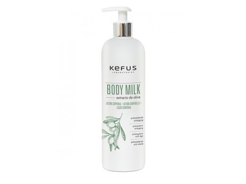 Body Milk con Extracto de Oliva 500 ml Kefus