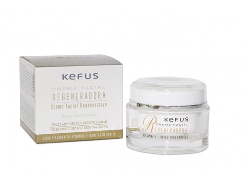 Crema Facial Regeneradora Ácido Hialurónico Kefus 50 ml