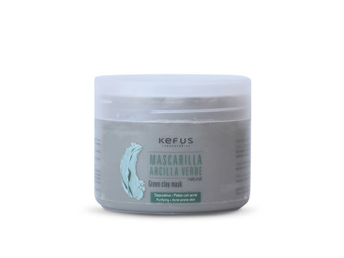 Mascarilla de Arcilla Verde 250 ml Kefus