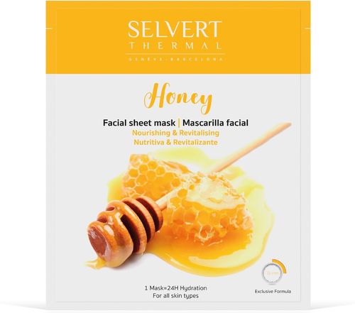 Mascarilla Facial Honey (Miel) Selvert Nutritiva y Revitalizante